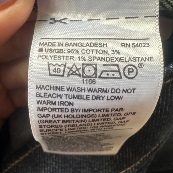 Banana Republic Straight-Fit  Jeans Women High Rise Patch Pocket Size 32 - Picture 14 of 14